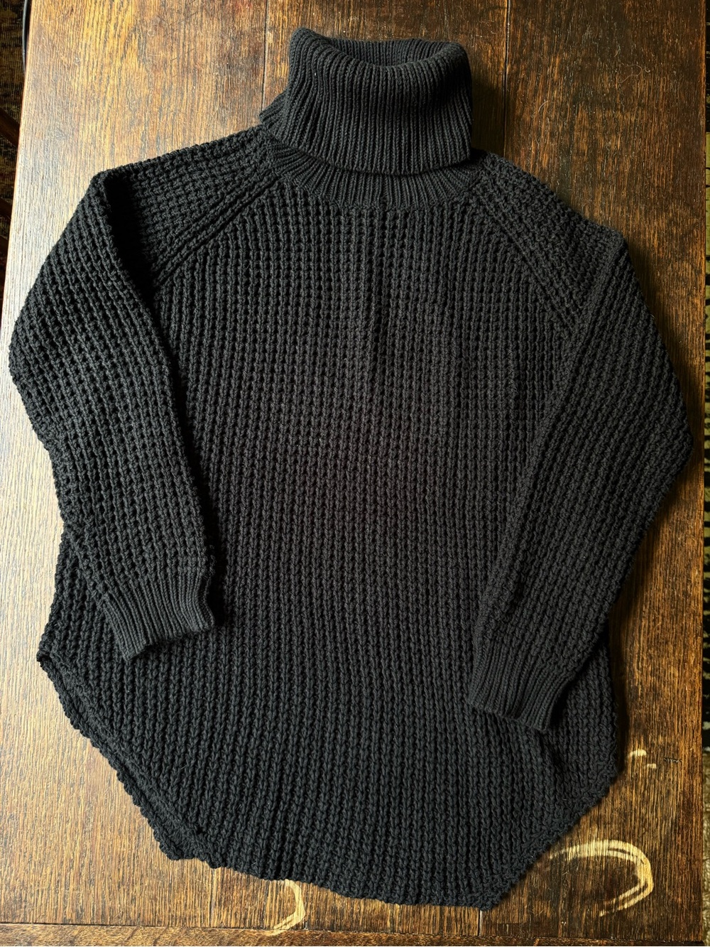 Hope “Grand” Luxury Black Chunky Knitted Oversized Sweater - Size 36 euro